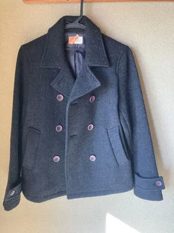 mystic 다크 그레이 피 코트