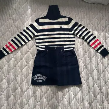 르꼬끄 골프웨어 니트 스커트