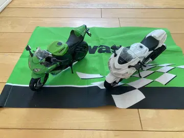 카와사키 닌자 zx10r zx14r 모형 세트 플래그 포함