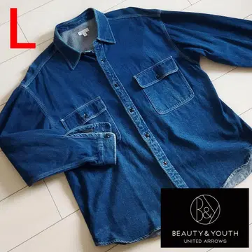 유나이티드 애로우즈 뷰티 유스 데님 자켓 L