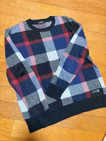 BLACK LABEL CRESTBRIDGE 체크 니트 M