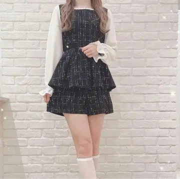 evelyn 소매 쉬폰 셋업