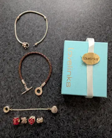Lovelinks 팔찌 세트 참 총 7점 세트