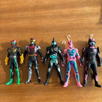 가면라이더 피규어 세트 소프트 비닐