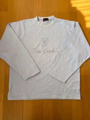 pierre cardin 화이트 긴팔 T셔츠 M