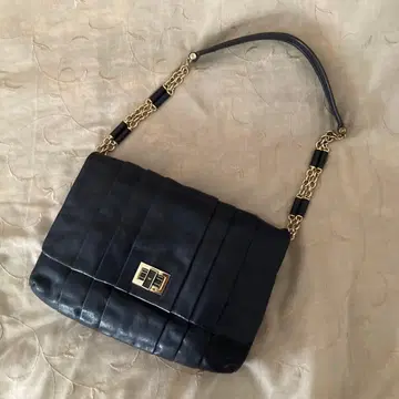 새상품급 Anya hindmarch 아냐 숄더백 다크 네이비 네이비