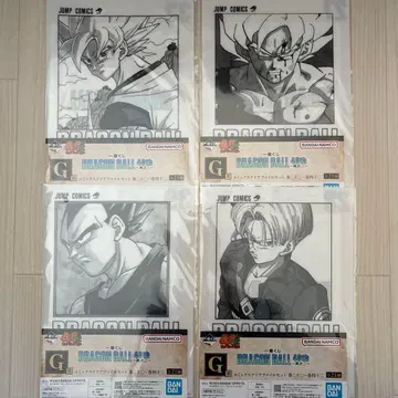 드래곤볼 제일복권 G상 클리어 파일 4개 세트
