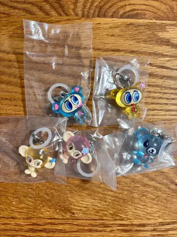 메지루시 액세서리 가챠가챠 캡슐 토이 가샤폰 5점 세트