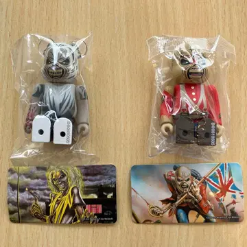 BE@RBRICK 베어브릭 시리즈 51 iron maiden 앞뒤 세트