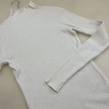 스트라 리브 하이넥 라메 화이트