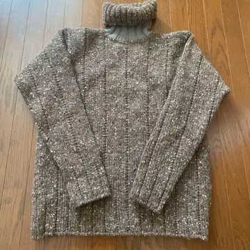 폴 스미스 L 사이즈 니트 스웨터 브라운 계열