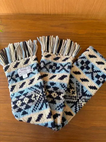 새상품급 INVERALLAN 키사라즈 캣츠아이 머플러