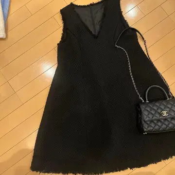 트위드 원피스 내추럴 뷰티 베이직