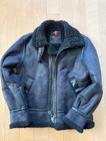 ALPHA 페이크 무스탕 코트 S 사이즈