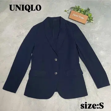 [UNIQLO] 유니클로 (S) 심플 테일러드 자켓 네이비