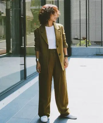 todayful 울 스티치 팬츠 38