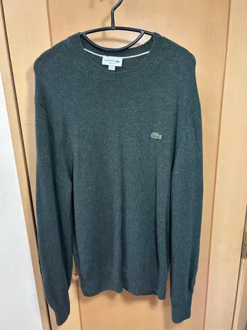 [ LACOSTE ] 크루넥 니트 그린 [ 라코스테 ] 가격 인하 가능