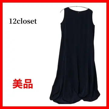 12closet 롱 원피스 슬리브리스 B343