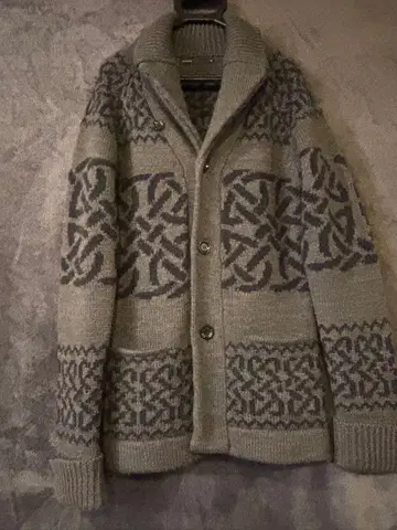 EGO TRIPPING 에고 트리핑 카우 가디건 알파카