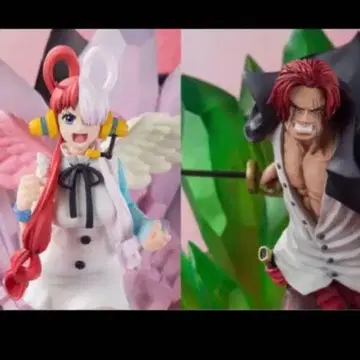 원피스 피규아트zero 샹크스&우타