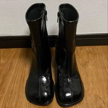 tunk. 에린 콜라보 와이드 투 스트레치 부츠 블랙 M