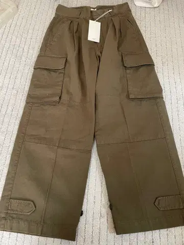 밀리터리 올리브 카고 팬츠 M