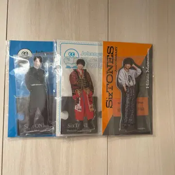 SixTONES 마츠무라 호쿠토 아크릴 스탠드 3개 세트