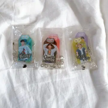 Snow Man 부적 키링