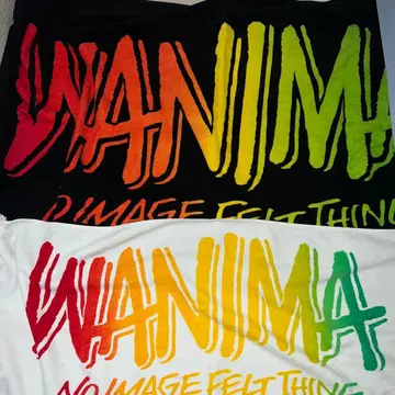 WANIMA 타월 그라데이션 디자인