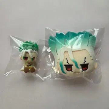 Dr.STONE 쵸코라바! 지토토 피규어 페이스 봉제 인형 이시가미 센쿠