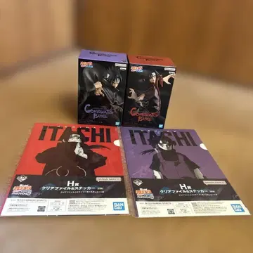 나루토 COMBINATION BATTLE 사스케 & 이타치 피규어+CF