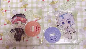 왓챠 프리마지 주황 진 & 휴이 TrutH 아크릴 스탠드 해피 벌스데이