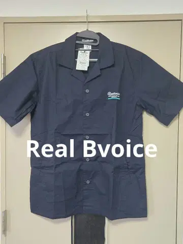 [ 새상품 ] Real Bvoice 반팔 셔츠 XL 네이비