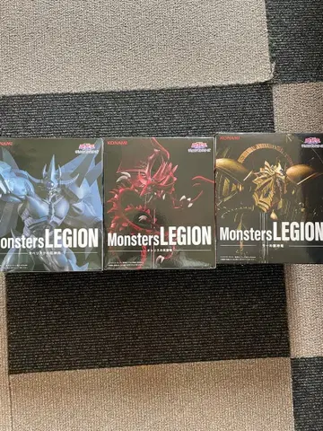 유희왕 삼환신 피규어 3세트