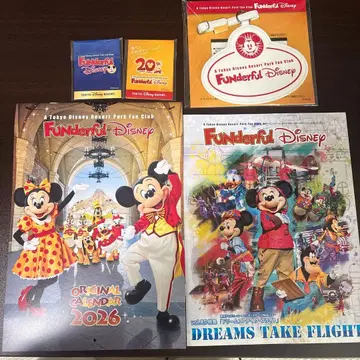 팬더블 디즈니 2026년 달력, 오리지널 굿즈 세트