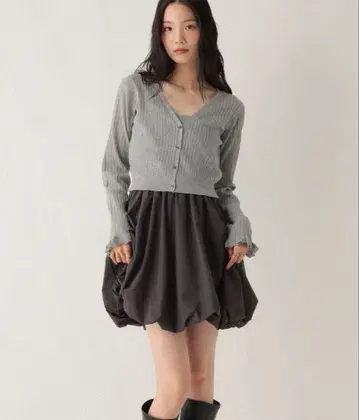 도킹 벌룬 원피스 2P