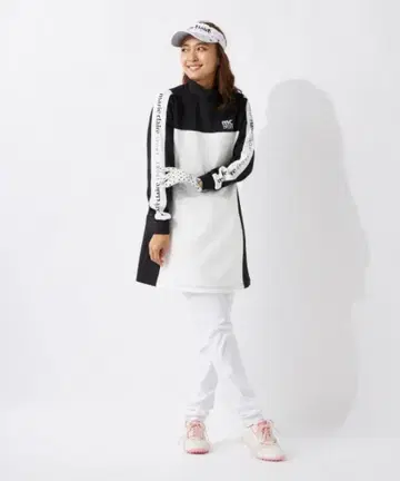 marie claire 종이상자 니트 원피스 UV 골프 L