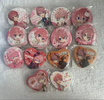 스토푸리 사토미 캔뱃지 묶음 판매