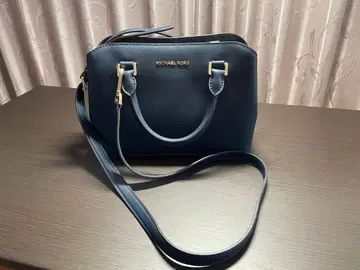 MICHAEL KORS 네이비 핸드백