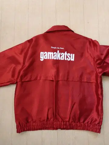 gamakatsu 낚시용 자켓 레드