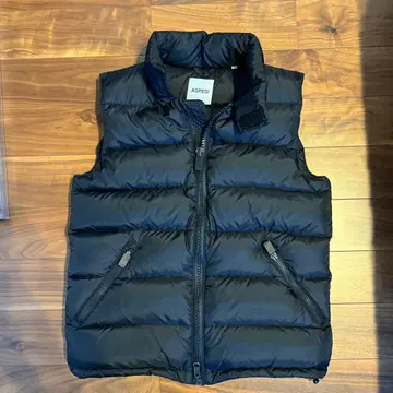 ASPESI 블랙 다운 베스트 XS 아스펜지