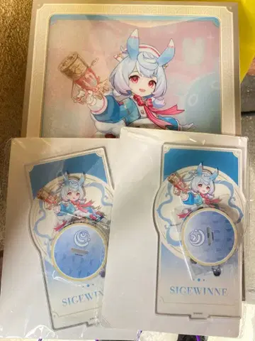 원신 시그윈 GiGO 아크릴 스탠드 물꽃 춤추는 연회로 아크릴 보드