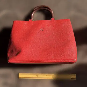 키타무라 빨간색 핸드백