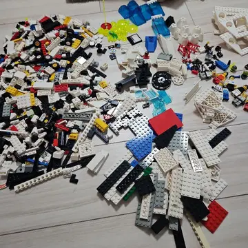 LEGO 블록 세트 우주 우주비행사 미니 피규어 비행기 로켓