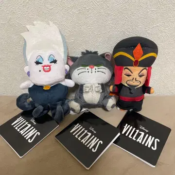디즈니 빌런즈 미니악 마스코트 3종 세트