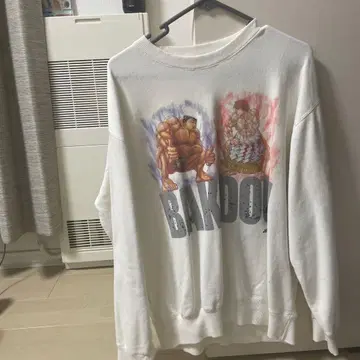 BAKIDOU 그래픽 맨투맨 XL