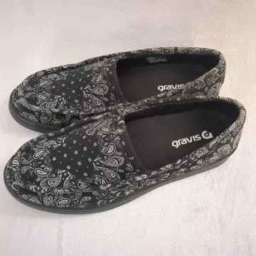 gravis ZIMMER BLACK PAISLEY 로퍼 28.5