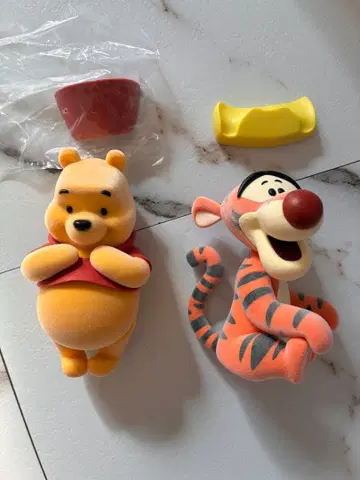 디즈니 푸우 티거 fluffy puffy 피규어