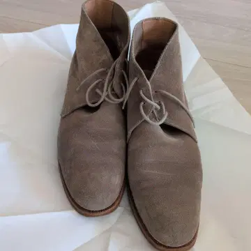 처카 부츠 베이지 스웨이드 7 1/2 D