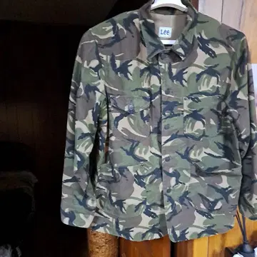 Lee 커버올 카모플라쥬 패턴 사이즈 L 새상품급